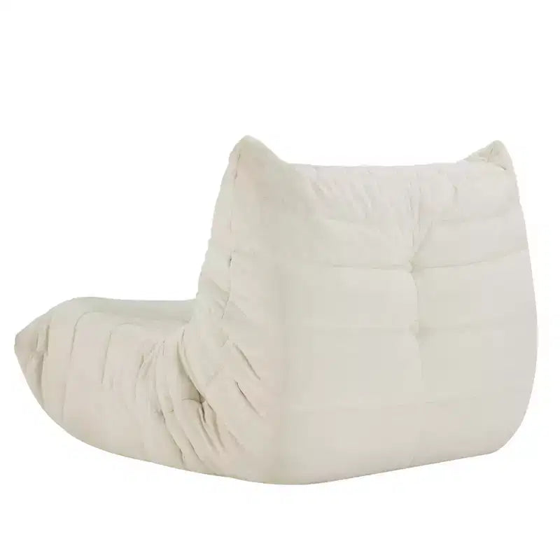 Grand pouf en mousse, sans installation, pour adultes, salon, appartement ou jeux