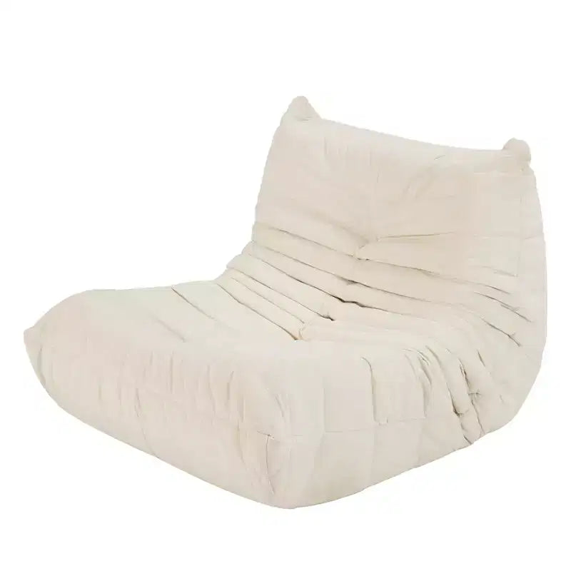 Grand pouf en mousse, sans installation, pour adultes, salon, appartement ou jeux