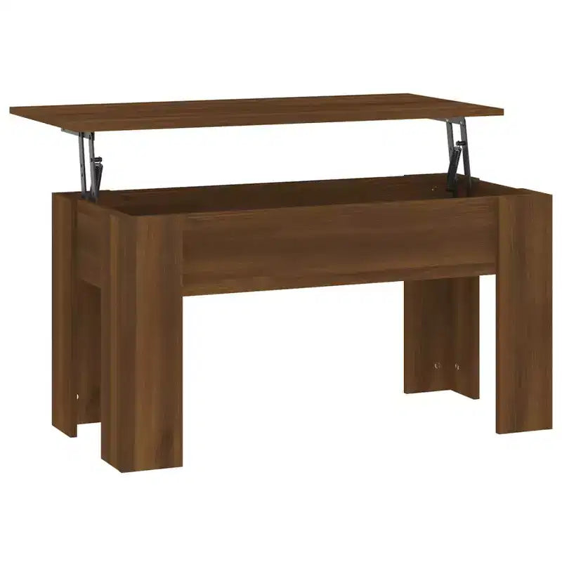 Table basse marron pour salon