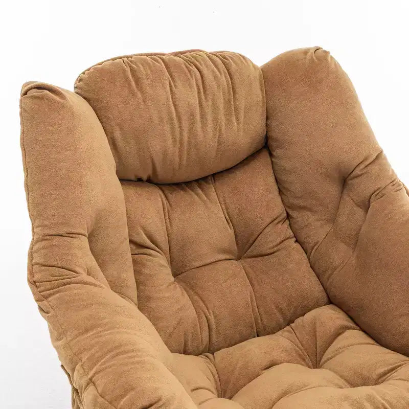 Fauteuil inclinable moderne avec ottomane et repose-pieds, chaise de loisirs confortable pour salons et aires de détente