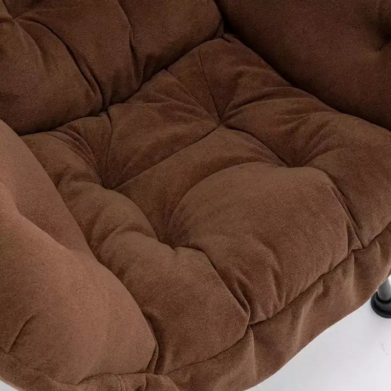 Fauteuil inclinable moderne avec ottomane et repose-pieds, chaise de loisirs confortable pour salons et aires de détente