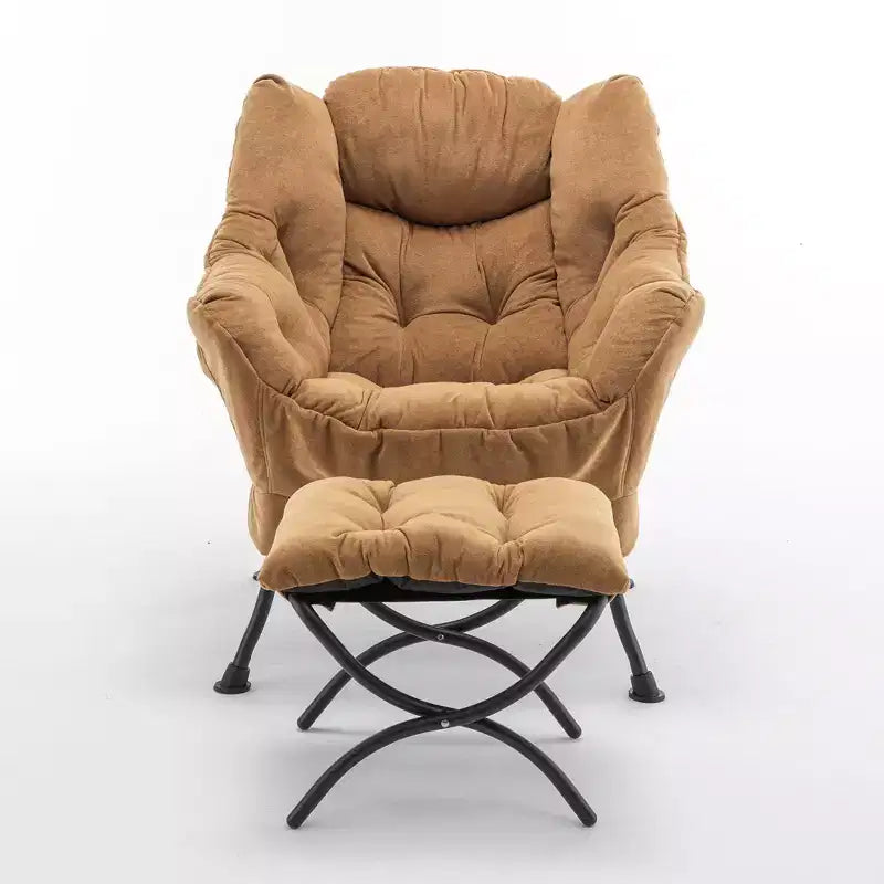 Fauteuil inclinable moderne avec ottomane et repose-pieds, chaise de loisirs confortable pour salons et aires de détente
