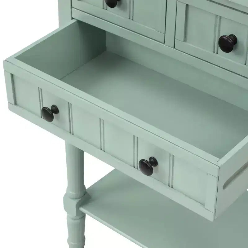 Meuble de rangement rétro à tiroirs