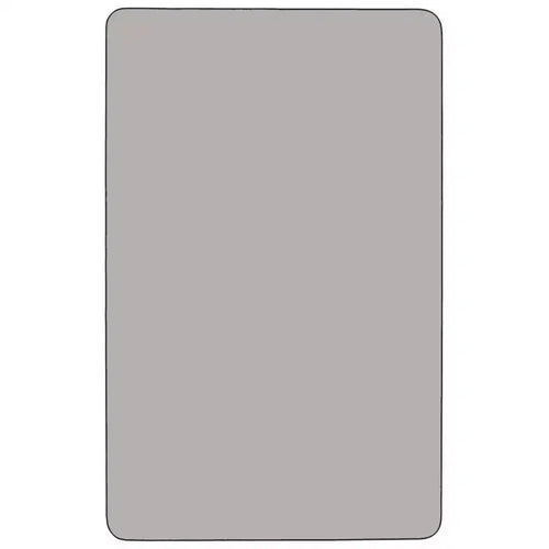 Table d'activités rectangulaire en stratifié HP de 61 cm (24 po) de largeur x 122 cm (48 po) de longueur – Pieds courts réglables en hauteur