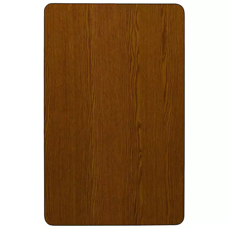 Table d'activités rectangulaire en stratifié HP de 61 cm (24 po) de largeur x 122 cm (48 po) de longueur – Pieds courts réglables en hauteur